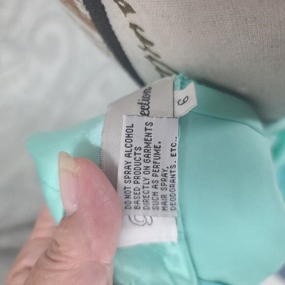 Princess Collection Aquamarine Beaded fairy grunge formal dress Size 6 Party - Picture 14 of 15